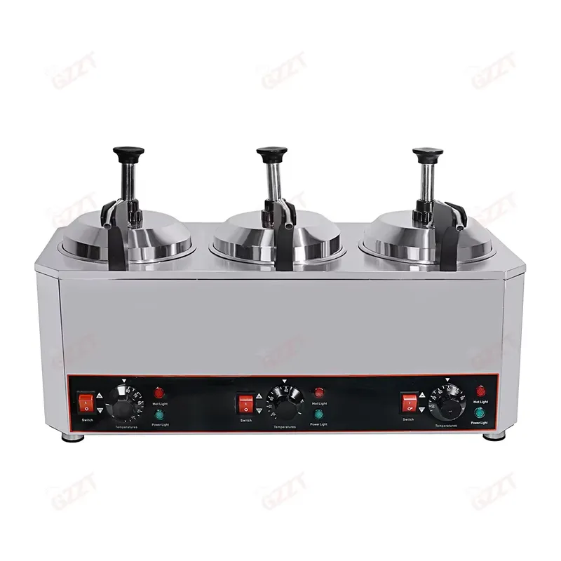 เครื่องอุ่นซอสและชีสสำหรับนาโช - Commercial Nacho Cheese Warmer Dispenser บทวิจารณ์และราคา