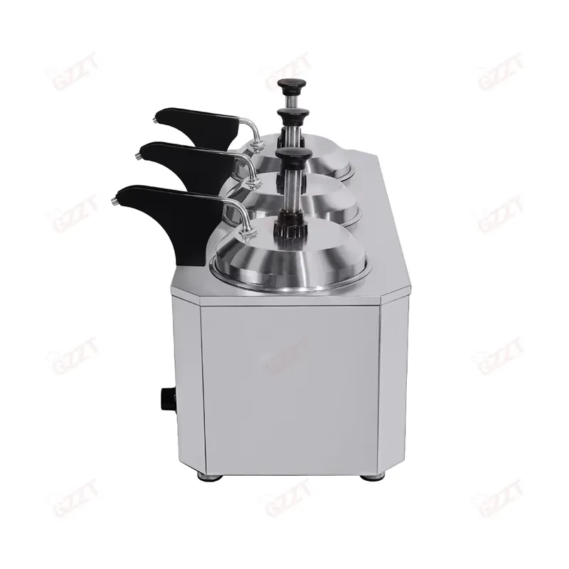 เครื่องอุ่นซอสและชีสสำหรับนาโช - Commercial Nacho Cheese Warmer Dispenser บทวิจารณ์และราคา