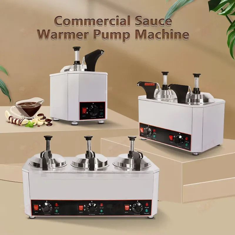 เครื่องอุ่นซอสและชีสสำหรับนาโช - Commercial Nacho Cheese Warmer Dispenser บทวิจารณ์และราคา