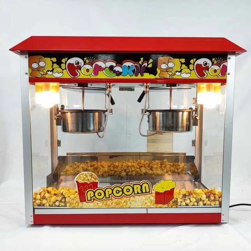 เครื่องทำป๊อปคอร์นแบบกาต้มน้ำ  - Commercial Popcorn Machine 8Oz Kettle บทวิจารณ์และราคา