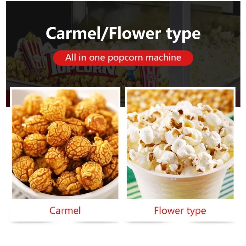 เครื่องทำป๊อปคอร์นแบบกาต้มน้ำ  - Commercial Popcorn Machine 8Oz Kettle บทวิจารณ์และราคา